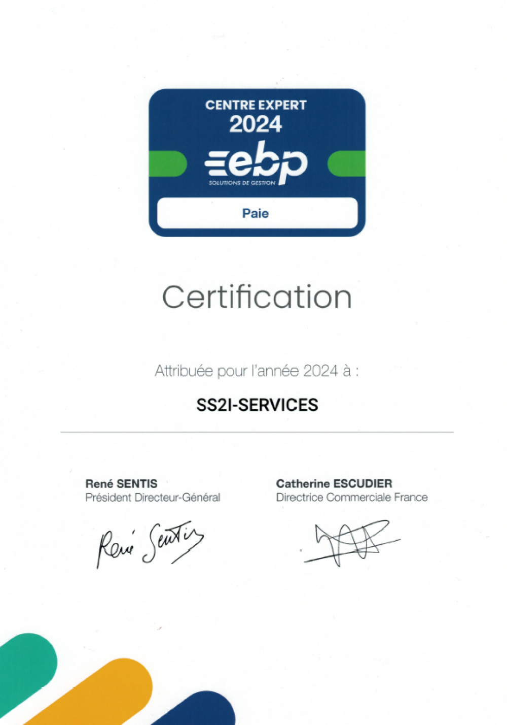 Centre expert paie EBP